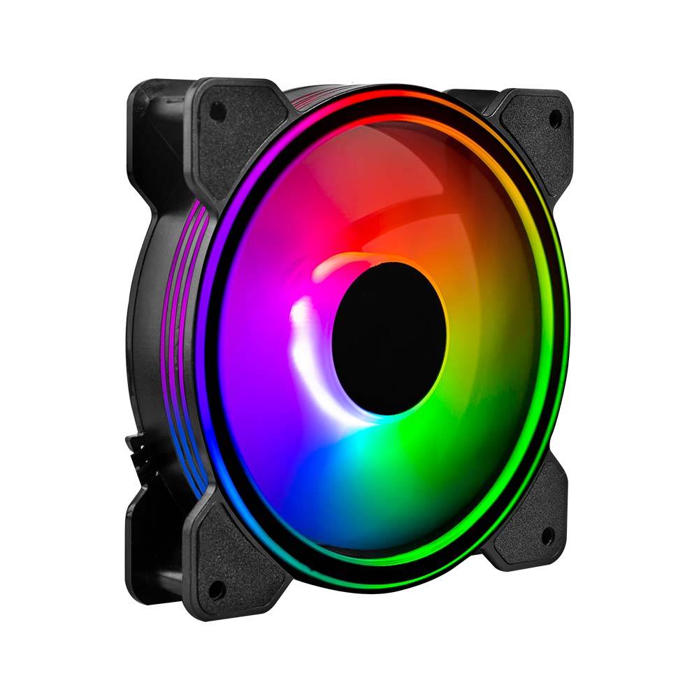 Ventilador de 120mm ARGB Balam Rush Eolox Blaze EX50 Velocidad: 1500 Rpm Flujo de aire: 28.76 CFM - Ventilador de 120mm ARGB Balam Rush Eolox Blaze EX50 Velocidad: 1500 Rpm Flujo de aire: 28.76 CFM -